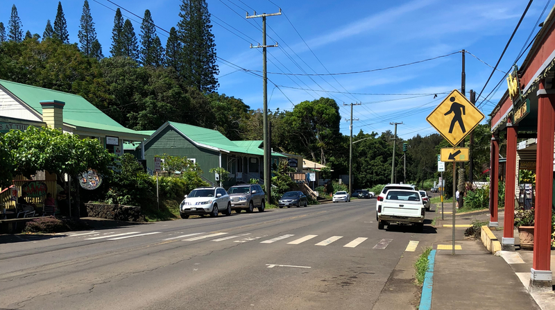 Rush hour in rural Hawaii.